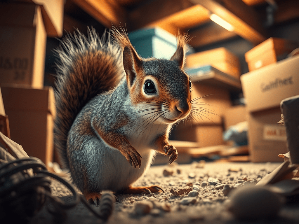 I Found a Squirrel in My&nbsp;Basement